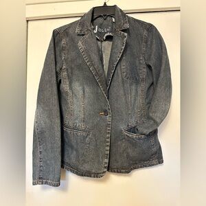 CJ Blue Denim Dark Wash Women's Blazer